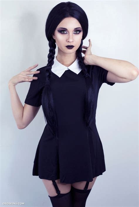 Susu Sexy Wednesday Addams Costume Fansly Set Leaked